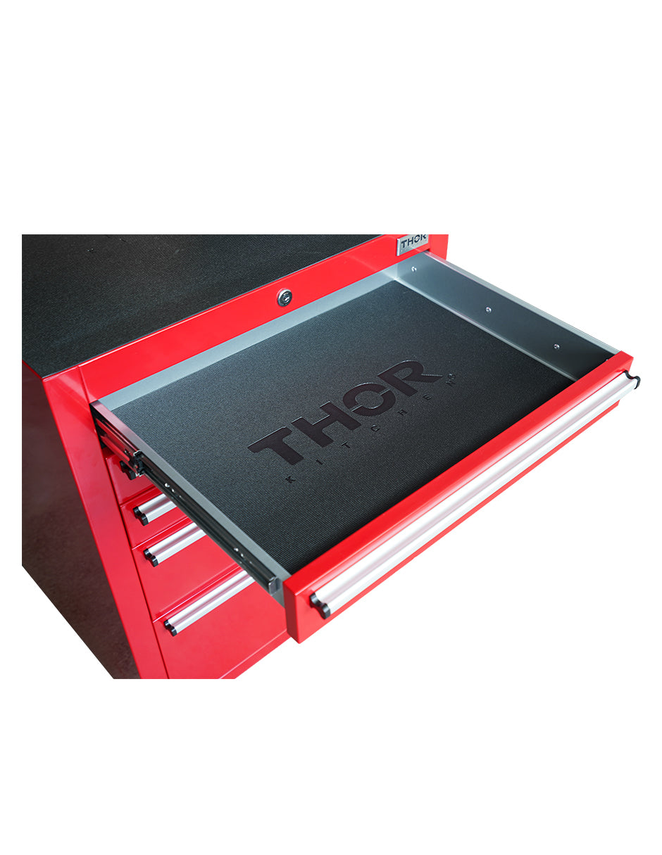 Caja de Herramientas 24" 5 Cajones Rojo