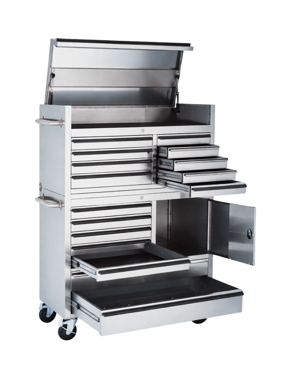 Gabinete Profesional en Acero Inoxidable  HTC4114W