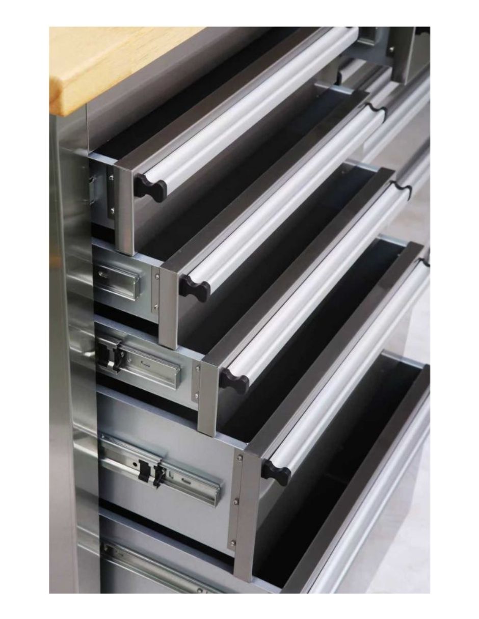 Gabinete Profesional en Acero Inoxidable HTC5512W