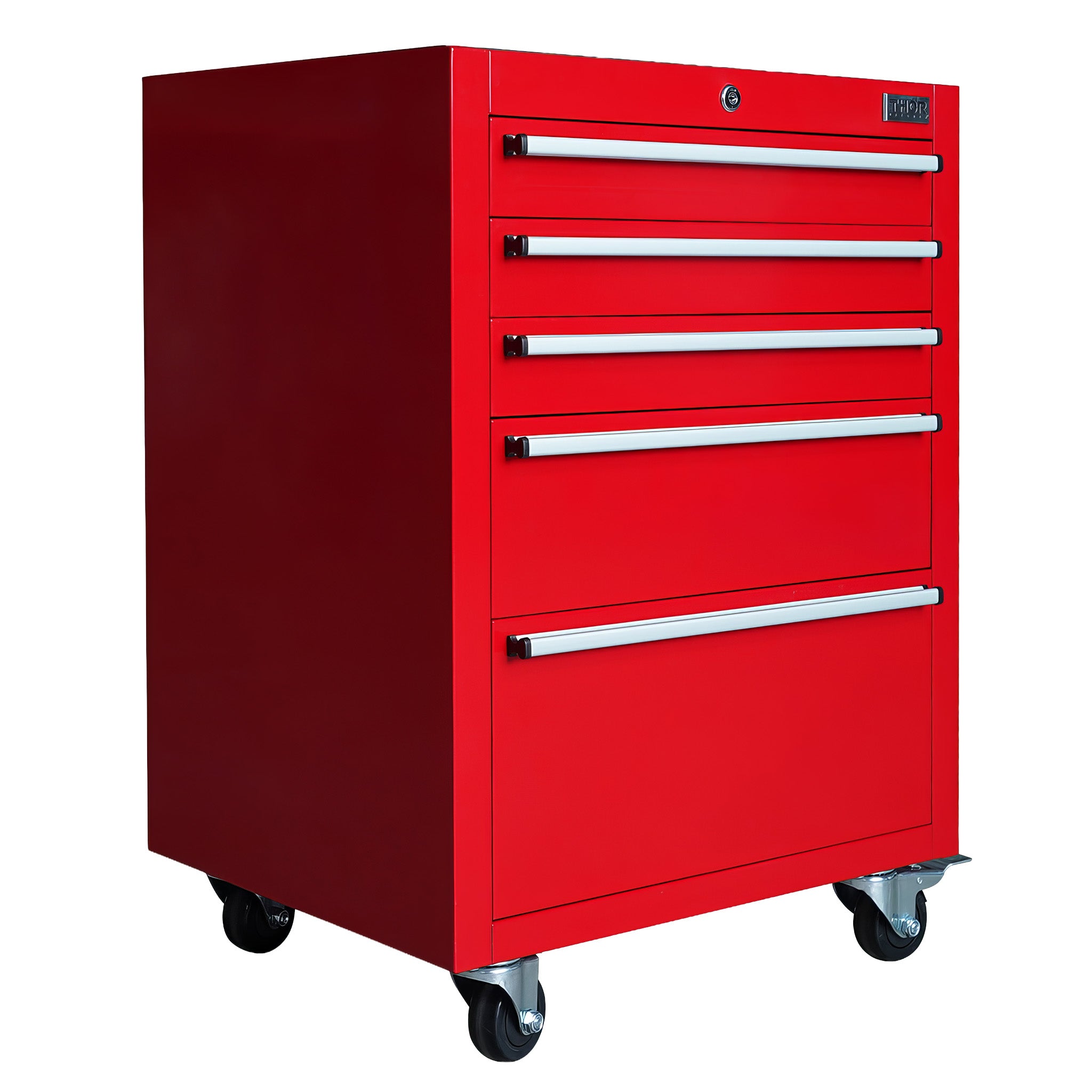 Caja de Herramientas 24" 5 Cajones Rojo