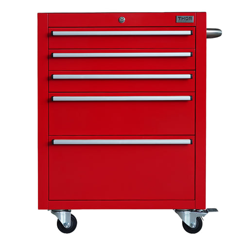 Caja de Herramientas 24" 5 Cajones Rojo