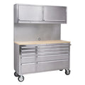 Gabinete Profesional en Acero Inoxidable HTC5512W